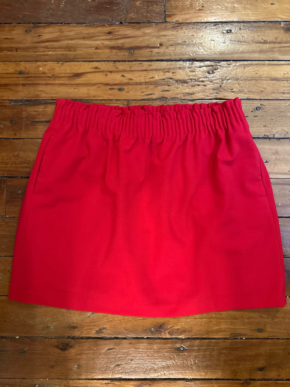 J. Crew Mercantile Elastic-Waist Pencil Skirt, Size 14